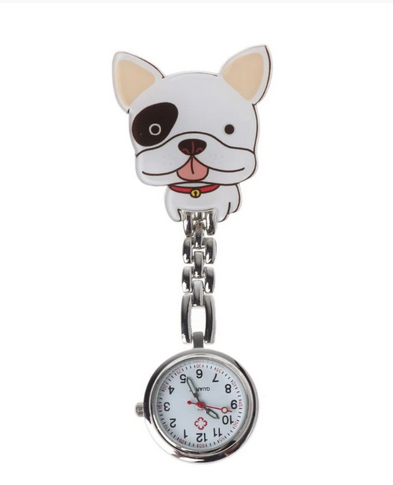 Dog shop fob watch