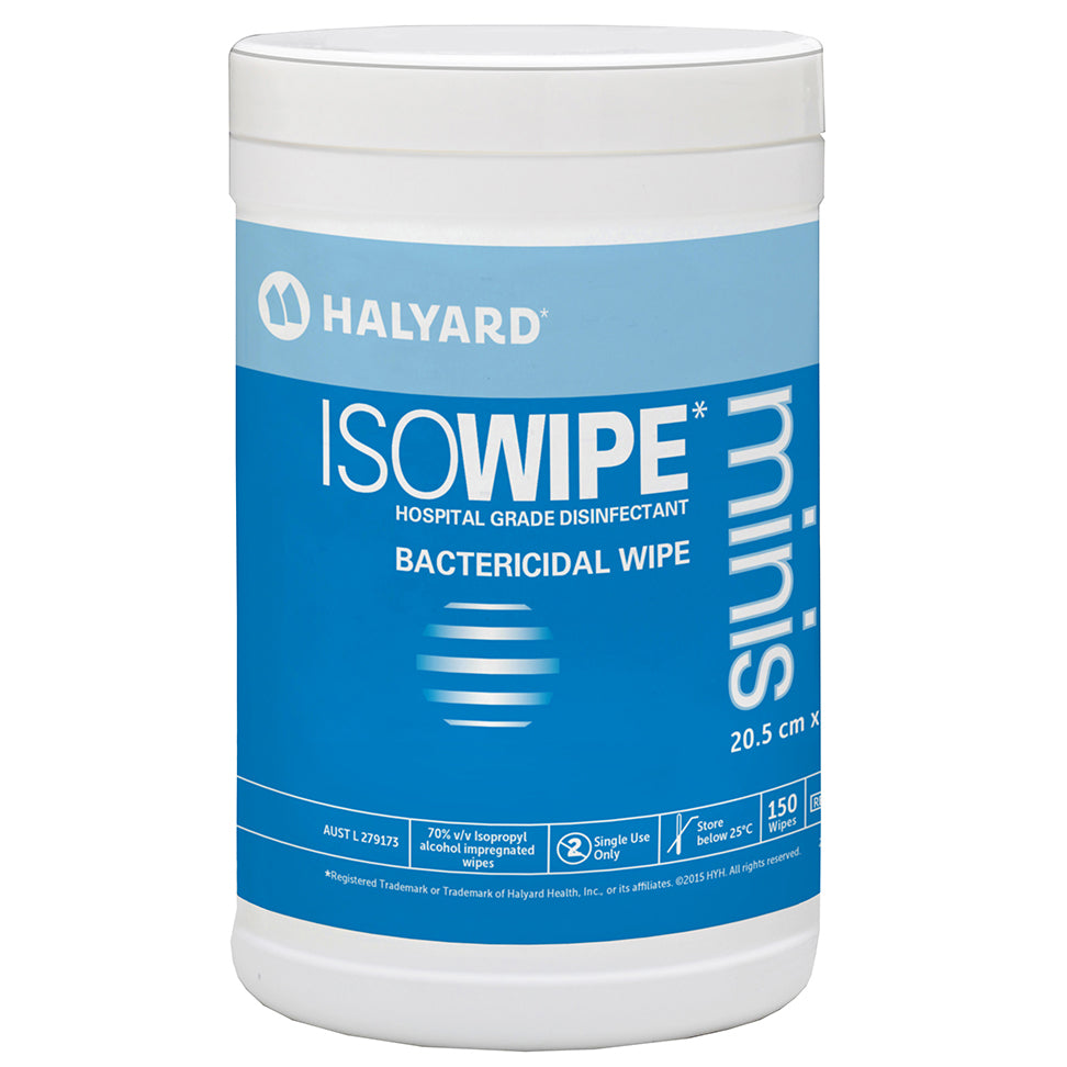 ISOWIPE* Minis Canister - Pack of 150 wipes