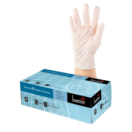 Nitrile Soft P/F White Gloves X-Large