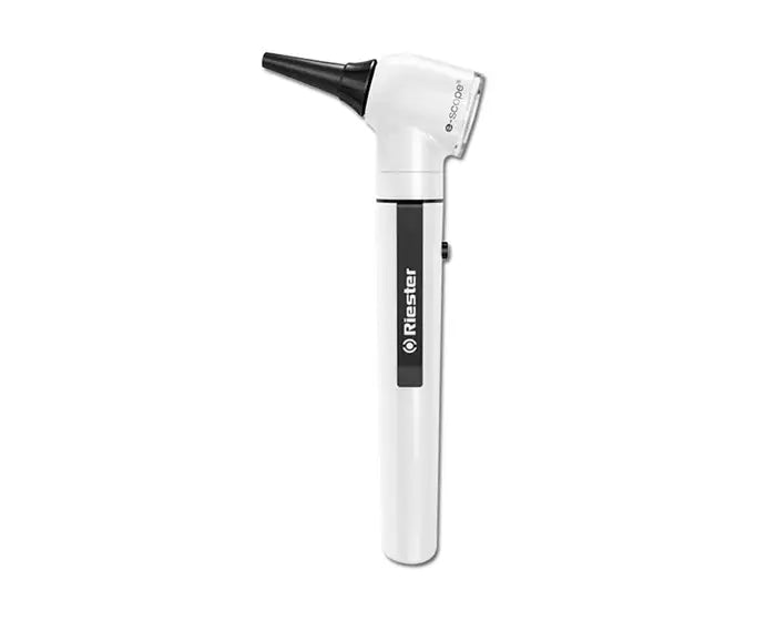 E-SCOPE Otoscope Direct Illumination Vacuum 2.7 V - White In Pouch