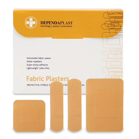 Dependaplast Advanced Fabric Plasters - Assorted - Box of 100