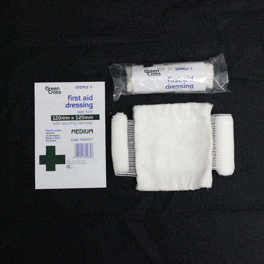 First Aid Wound Dressing - Medium - 12cm x 12cm