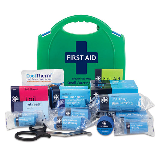 Small Workplace Catering Glow-In-The-Dark First Aid Kit