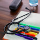 Littmann Classic III Stethoscope: Rainbow and Black 5870