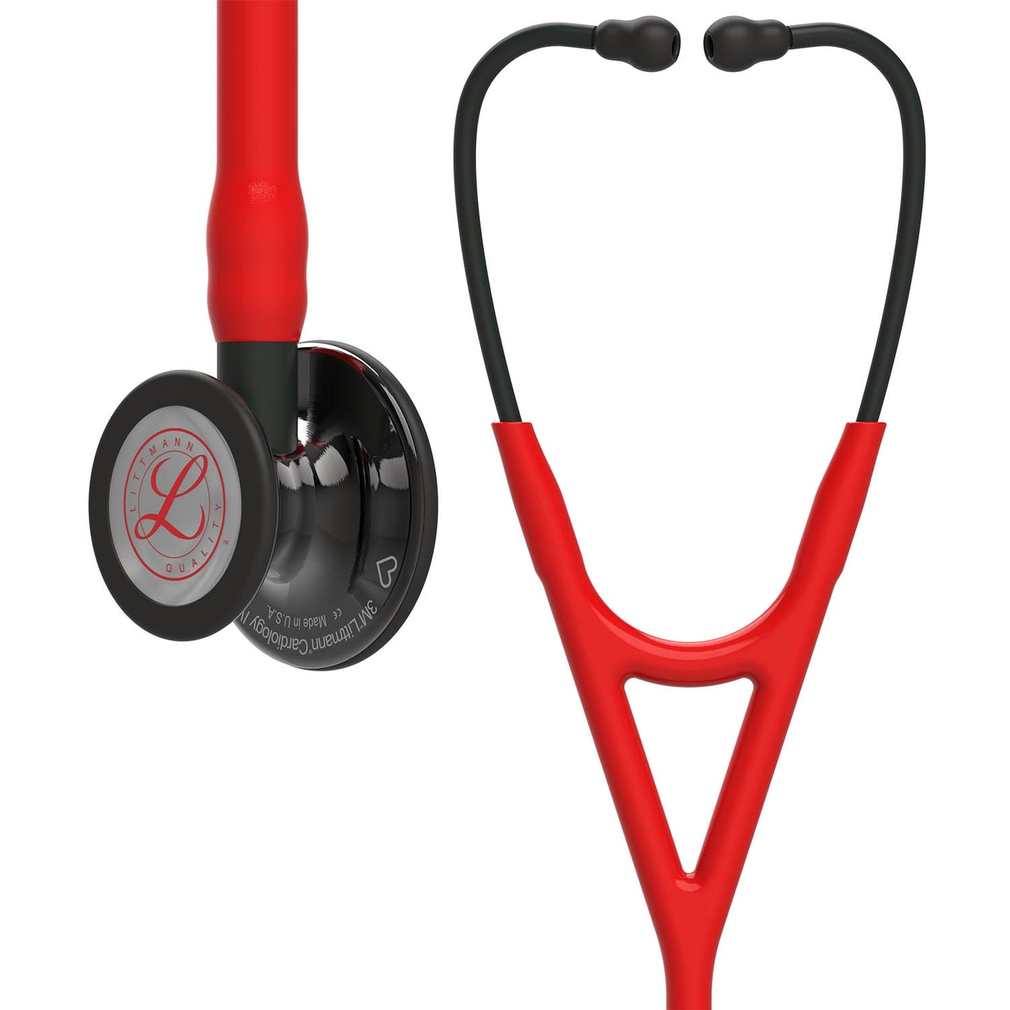 Littmann Cardiology IV Diagnostic Stethoscope: Red & Smoke - Limited Edition 6182