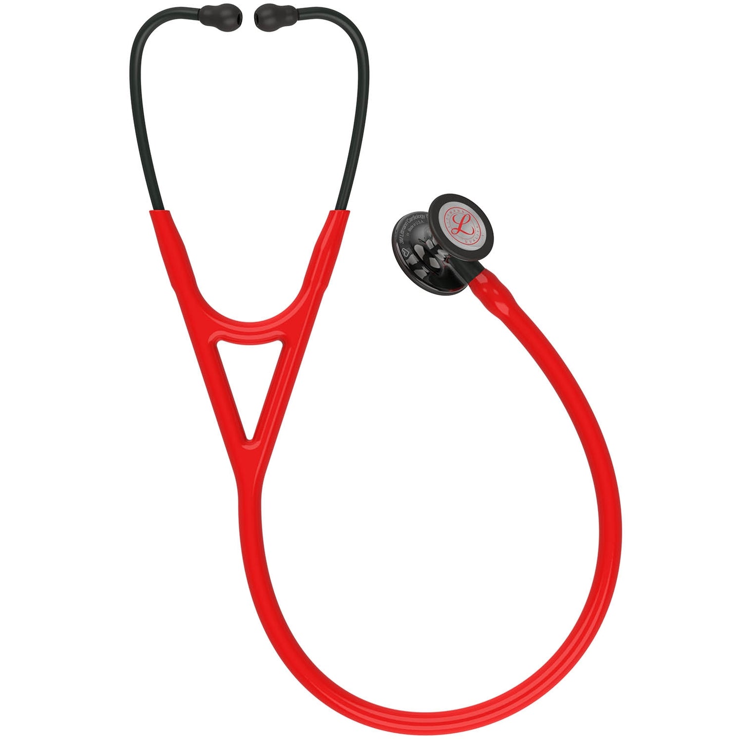 Littmann Cardiology IV Diagnostic Stethoscope: Red & Smoke - Limited Edition 6182