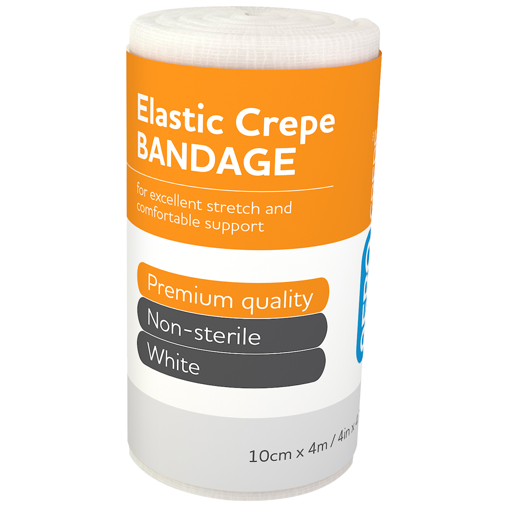 AEROCREPE Elastic Crepe Bandage 10cm x 4M Wrap