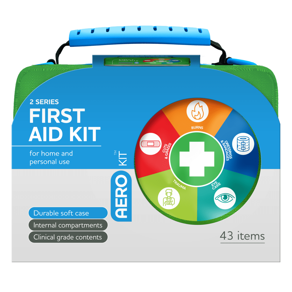 AEROKIT 2 Series First Aid Kit Softpack - Green