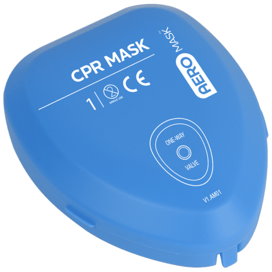 AEROMASK CPR Mask in Hard Cover