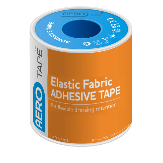 AEROTAPE Elastic Fabric Adhesive Tape - 5cm x 2M