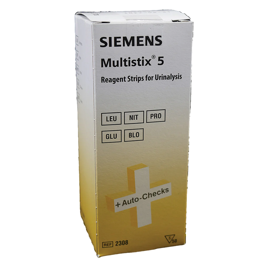 Siemens Multistix 5 Urinalysis Test Strips - Pack of 50