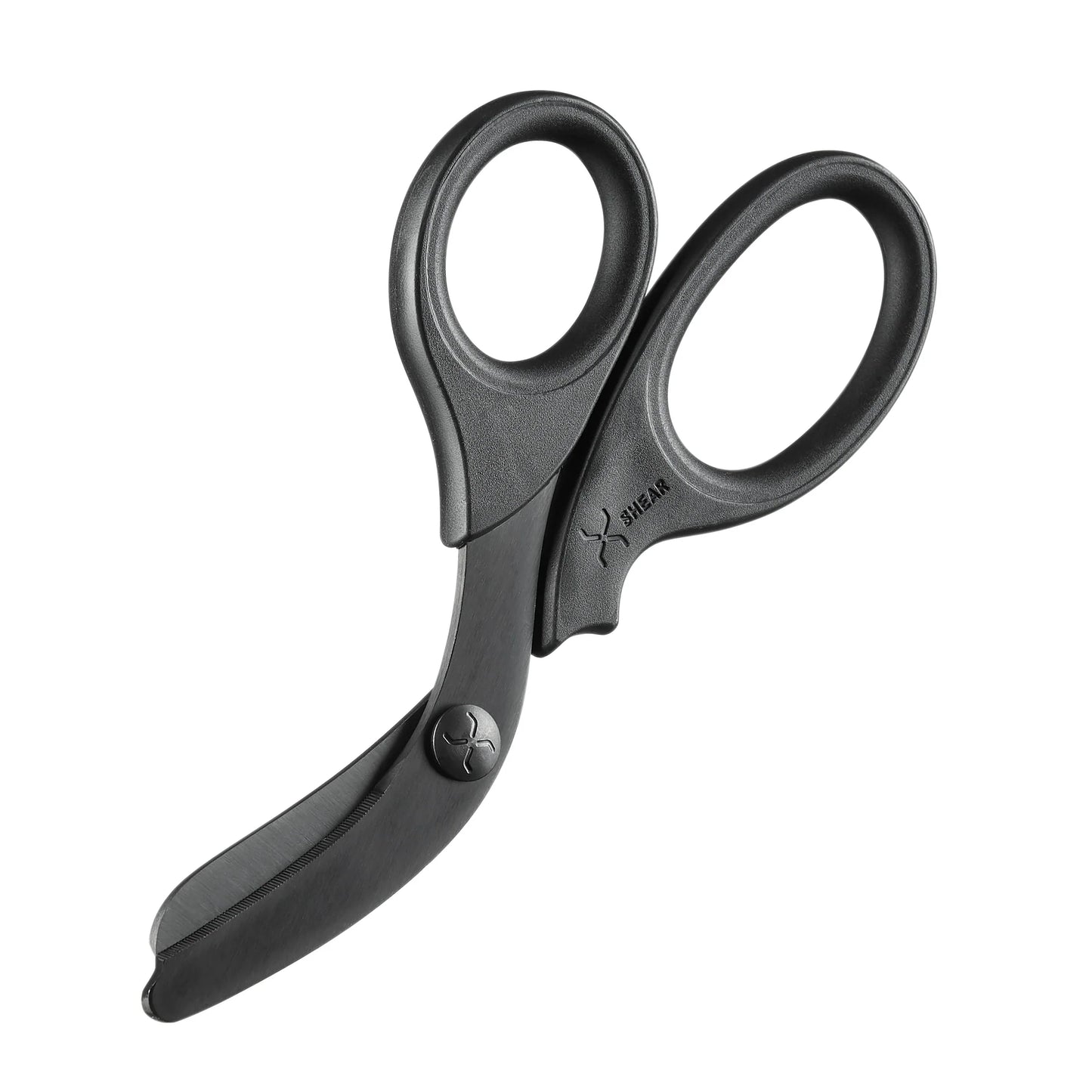 XShear 7.5“ Trauma Shears,  Stainless blade Black Handles