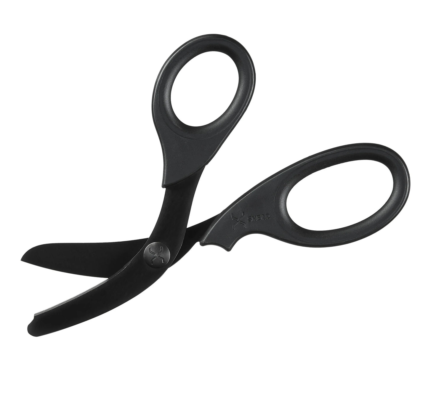 XShear 7.5“ Trauma Shears,  Stainless blade Black Handles