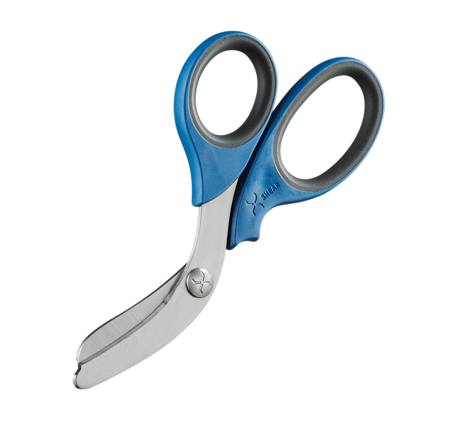 XShear 7.5“ Trauma Shears,  Stainless blade Blue/Gray Handles