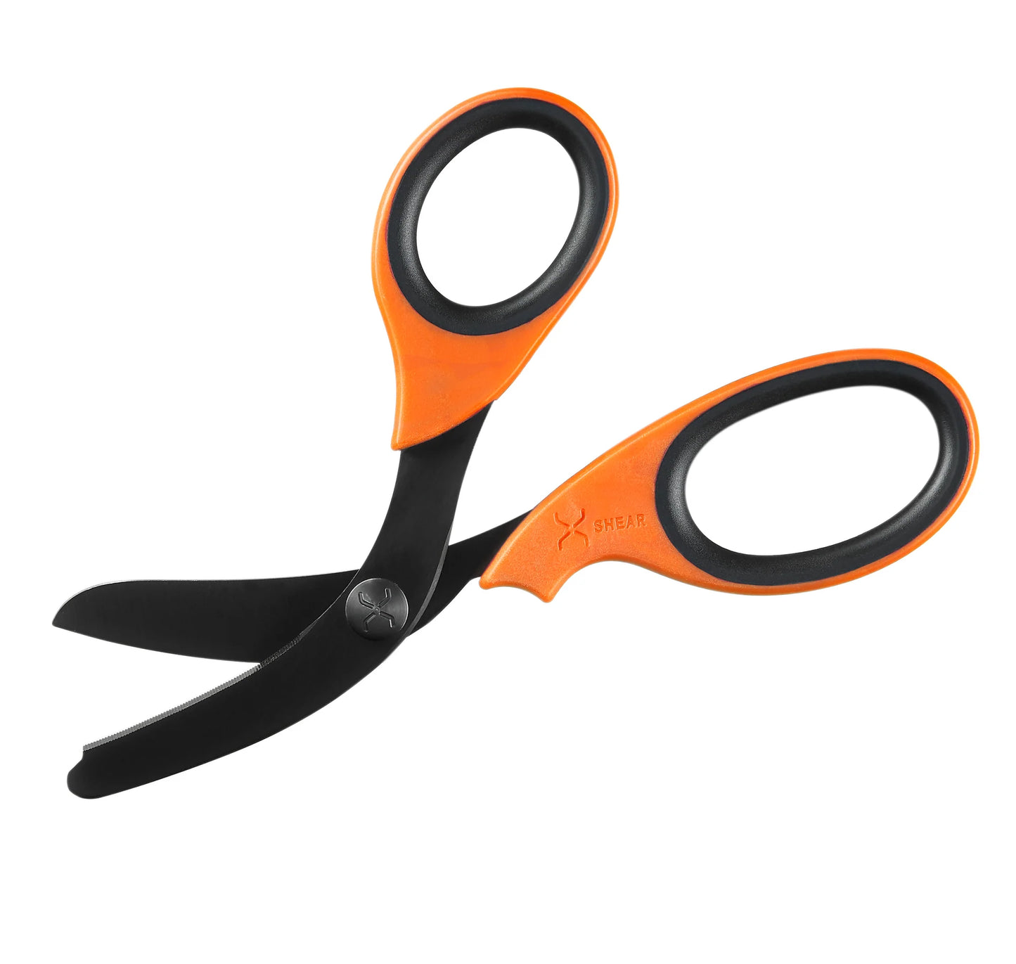 XShear 7.5“ Trauma Shears,  Stainless blade Orange/Black Handles