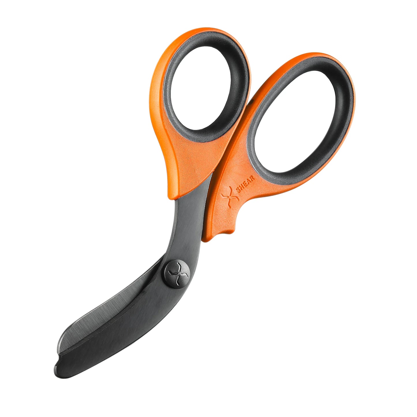 XShear 7.5“ Trauma Shears,  Stainless blade Orange/Black Handles