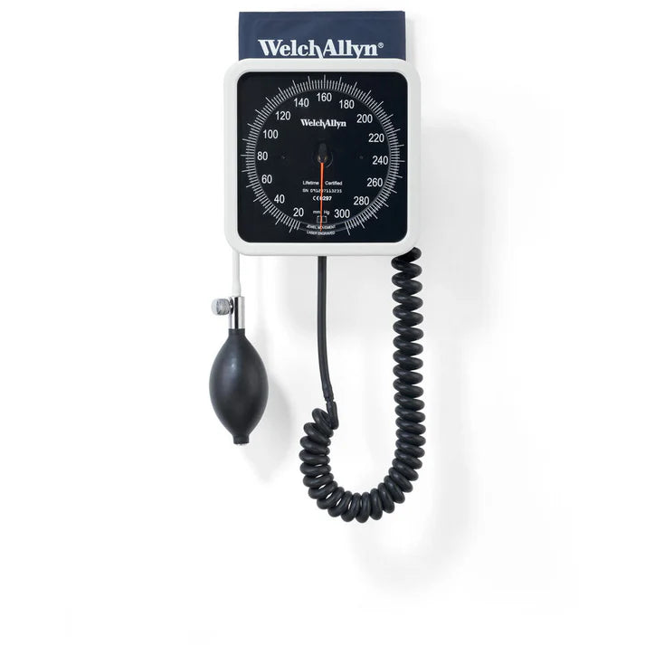 Welch Allyn 767 Aneroid Wall Sphygmomanometer with Cuff