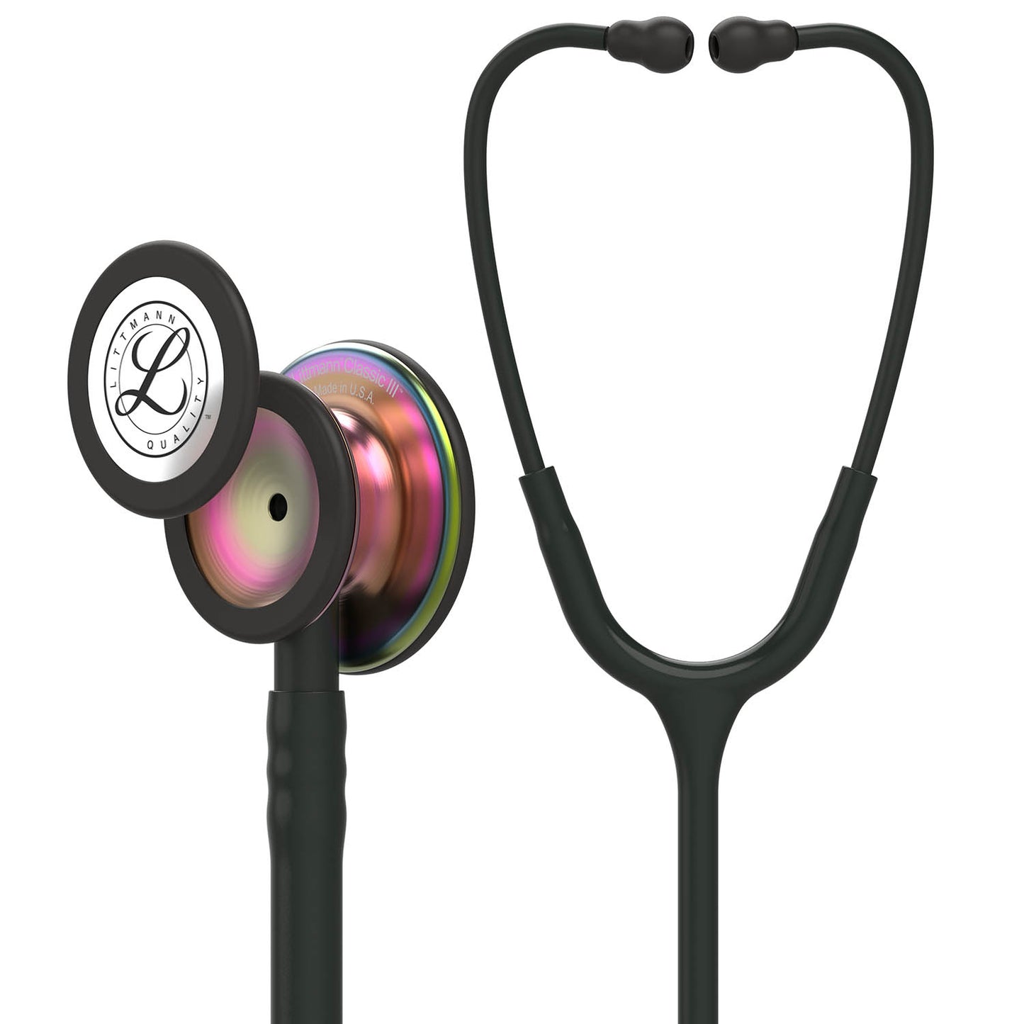 Littmann Classic III Stethoscope: Rainbow and Black 5870